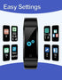 GRV Fitness Tracker Waterproof Pedometer Watch for Men Women Parents, No App No Phone Required, Steps Calories Sleep