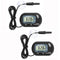 AQUANEAT 2 Pack Aquarium Thermometer, Digital Fish Tank Thermometer with LCD Display