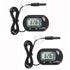 AQUANEAT 2 Pack Aquarium Thermometer, Digital Fish Tank Thermometer with LCD Display