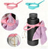 Vantico All-in-One Water Bottle Magnetic Phone Holder Compatible with Towel, Earphones, Glasses, Lipstick Storage
