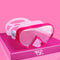 Kids Snorkel Swim Mask, Child Diving Mask with Anti-Fog Goggles and Nose Cover for Snorkeling