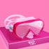 Kids Snorkel Swim Mask, Child Diving Mask with Anti-Fog Goggles and Nose Cover for Snorkeling