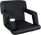 Nova Microdermabrasion 20.5"/25" Wide Stadium Seat for Bleachers w/Back Support Padded Cushion