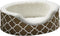 MidWest Homes for Pets Orthopedic Egg-Crate Nesting Pet Bed with Teflon Fabric Protector, XS Brown