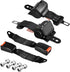 Golf Cart Seat Belts, 2 Pack Retractable Kit, Compatible with EZGO, Yamaha, Club Car DS Precedent