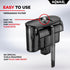Aquael Versamax Hang-On-Back Filter for 10-50 Gallons