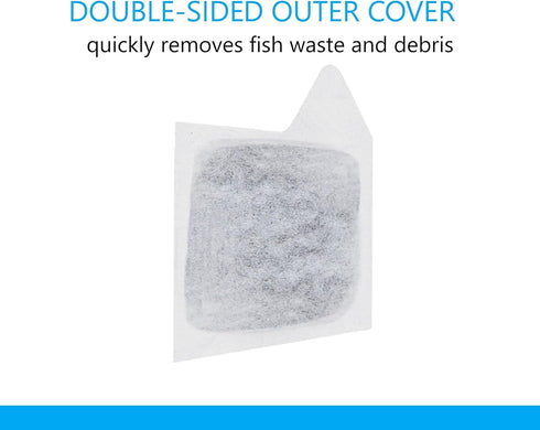 KOLLER PRODUCTS 6-Pack Filter Cartridges, Replacement Cartridge for Koller Products Fish Tanks
