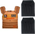 Unbrokenshop.com Sand Plates for Weight Vest, Adjustable and Portable for Fitness Exercise, Perfect Weights to Add to