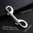 Double Ended Bolt Snaps Hook,Zinc Alloy Hook Metal Clips for Dog Leash,Key Chain,Horse Tack,Pet Feed Buckets,Garage Use, Nickel Plated, Nickel Plated,6Pcs(3.4" 87mm Silver)
