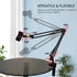 Dog Hair Dryer Holder - Pet Grooming Table Stand, Hands-Free 360° Rotating Blow Dryer Holder with Adjustable Clamp Mount