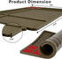 Raiseek Cleaning Mat - Pistol Gun Maintenance Mat, Anti-Slip Rubberized Repair Mat 15.9" x 9.8"