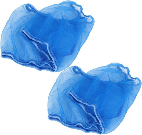 2Pcs Bird Cage Cover Seed Catcher, Lightweight Soft Airy Polyester Mesh Skirt Guard for Universal Parrots Cage