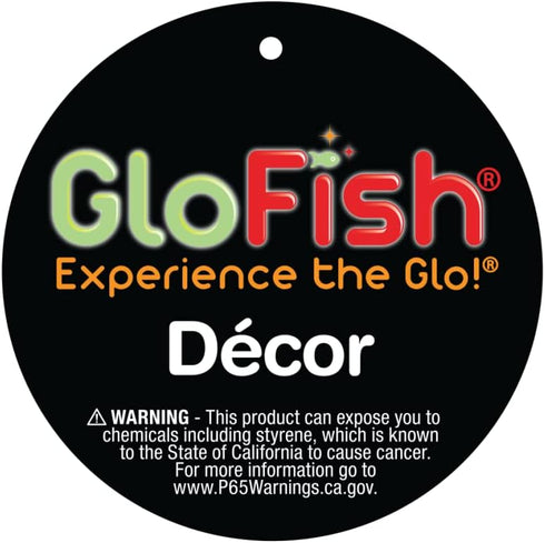 GloFish Extra Large Castle Ornament, 1 Count, Aquarium Decor