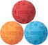 Snug Rubber Dog Balls (3 Pack) - Tennis Ball Size, Virtually Indestructible for Small and Medium Dogs