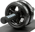 H&S Ab Roller Wheel for Abs Workout - Abdominal Core Exercise Equipment with Extra Thick Knee Pad Mat