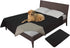 Easy-Going 100% Waterproof Dog Bed Cover, Non-Slip Washable Couch Cover, Replacement Sofa Cover, 52X82 in, Black