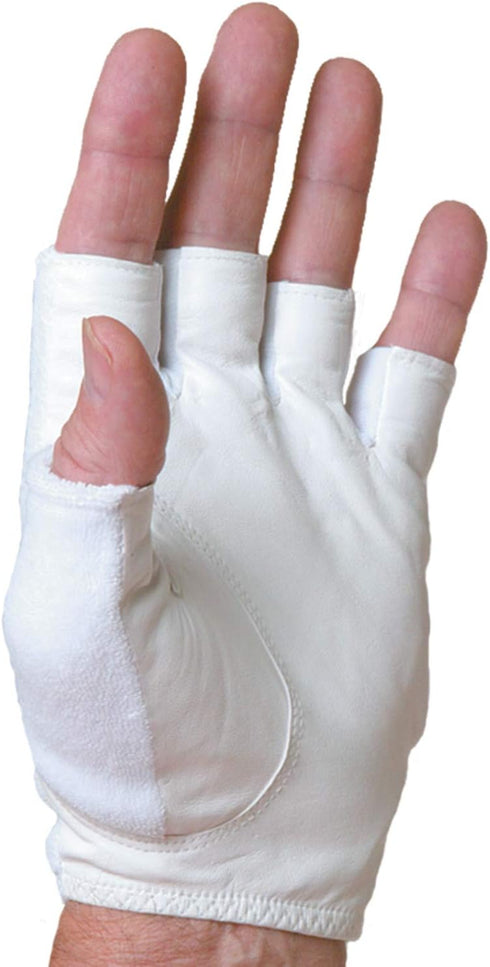 Tourna Sports Tennis and Pickleball Glove, Mens Half Finger