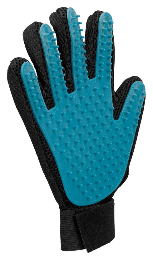 TRIXIE Pet Grooming Glove for Dogs and Cats - Cleans and Softens Coat