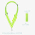 Navaris Reflective Sash - Walking, Cycling, Running Gear with Pocket and Carabiner Clip for Men and Women