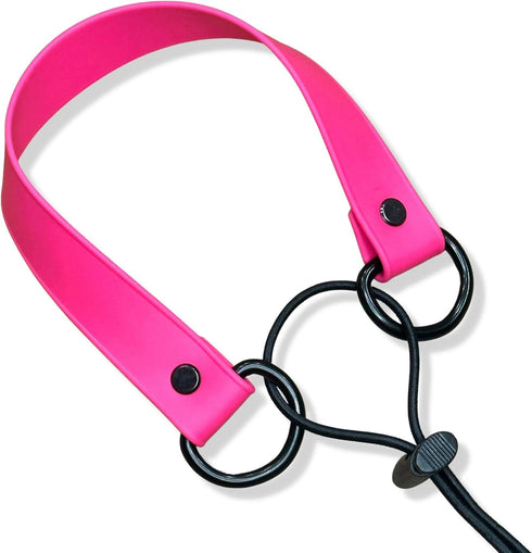 Waterproof E-Collar Replacement Strap for Invisible Fence, Easy On Bungee Dog Collar