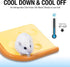 Ceramic Hamster Bedding,Rabbit Cooling Pad/Summer Heat Dissipation Plate,Pet Cooling Mat for Rabbits/Guinea Pig/Dwarf Hamster/Gerbil/Chinchilla/Bunny and Other Small Animals