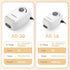 3W/6W Adjustable Aquarium Air Pump, Super-Powerful & Quiet Aerator for Fish Tanks up to 100/200 Gallon