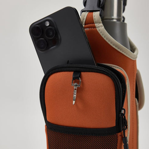 Strap,10 VAKAER Magnetic Gym Bag, Water Bottle Carrier Holder with Phone Pocket & Adjustable Ultra-Strong Magnets Stick
