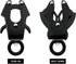 2 Pcs Frog Clip Dog Leash Clasp, Heavy Duty 360 Degree Swivel Clip Quick Release and Locking Buckle for Pet Collar