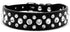 Bling Rhinestone PU Leather Crystal Diamond Pet Dog Cat Puppy Collar in Black S M L XL