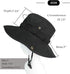 Wide Brim Bucket Hat for UV Protection, Fishing, Hiking, Safari - Unisex Outdoor Hats
