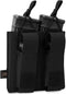 KRYDEX Open-Top Mag Pouch for 5.56 .223 Magazine with 1911 HK45 Glock 9mm Pistol Mag Pouch