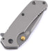 Sanrenmu 7056LUC Line Lock Folding Knife with 8Cr14Mov Blade and 3Cr14N Handle