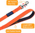 Vivifying Waterproof Long Dog Leash - 20ft Orange Durable PVC for Recall Training, Hiking, Swimming, Beach