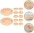 12pcs Hemoton Faux Bird Nest Decorative Ornaments for Crafts Landscape Photography Props Lightweight Rustic Style