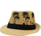 YOLAI Women Men Sunscreen Straw Cap Beach Casual Fisherman Hat Outdoor Travel Breathable