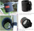 Backpacking 3.5" 4.1" Camping Chair Cup Holder - Beach Chair Drink or Water Bottle Side Holder Accessory for Helping