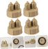 12 Pcs DIY Reactor Air Fittings for Aquarium Accessories, Co2 Generator Bottle Cap, Plastic Bottle Co2 Diffuser
