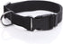 Adjustable Nylon Dog Collar | Pet Collar 1 Inch 3/4 Inch 5/8 Inch Wide for Large Medium Small Dogs (3/4 Inch, Black)