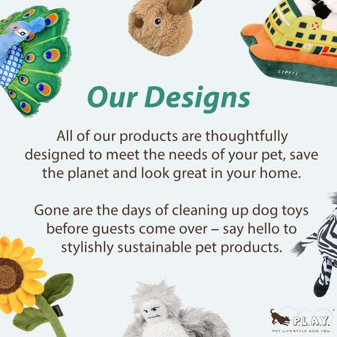 2.3L P.L.A.Y. Collapsible Dog Water & Food Bowl - Great Dogs, Travel, On-the-go, Hiking, Outdoors - Portable, Folds