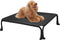 Veehoo Elevated Dog Bed, Cooling Raised Bed, Easy Assembly Outdoor Dog Bed with Non-Slip Dual-Boot Feet, Durable