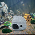 Aquarium Mushroom House Decorations, Small Ceramic Pleco Caves for Betta Fish Tank Accessories