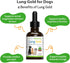 Pet Wellbeing Lung Gold for Dogs, Vet-Formulated Immune Support, 2 oz