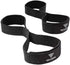 WYOX Figure 8 Weight Lifting Straps for Heavy Duty Deadlifting Workout | Gym Equipment Gear for Men Women PAIR (Black)