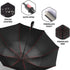 Repel Windproof Travel Umbrella for Rain - Easy Auto Open Close, Compact with Strong Fiberglass Frame