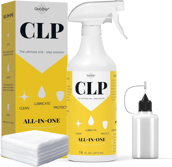 Qucship 16 oz Premium Gun Lubricant, Multi-Purpose Gun Cleaning Kit Protector, Clp Gun