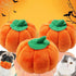 Funny Pumpkin Chew Toys, Orange Pet Toy, Plush Dog Cat Toy, Squeak Pet Supplies