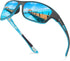 KUGUAOK Polarized Sports Sunglasses for Men, 100% UV Protection Goggles for Driving and Fishing