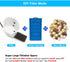 Aquarium Power Filter, Ultra Silent Small Fish Tank Filter 5W for 10 to 20 Gallon Tanks, 1 Yr Warranty.