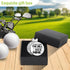 Funny Golf Ball Markers with Hat Clip - Men Golf Accessories, Birthday Retirement Gifts for Dad, Husband, Grandpa