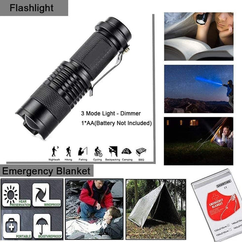 Unique Camping Gear Gifts for Men - Cool Gadget/Survival Equipment for Birthday, Christmas, and Father's Day